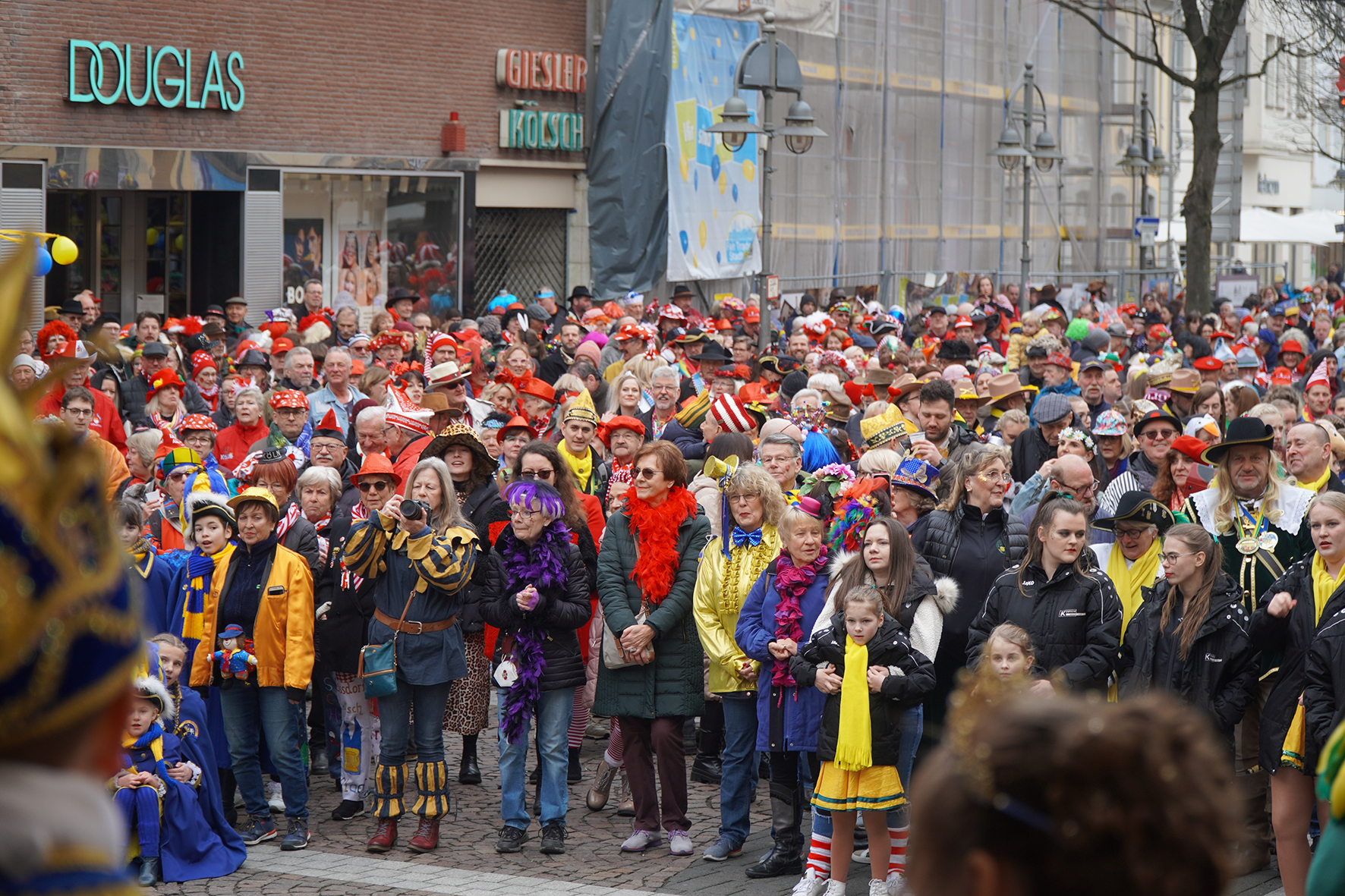 Karneval in der Brühler Innenstadt